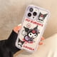 thumbnail image 1 of Sanrio Kulomi Cinnamoroll My Melody Pom Puurin Phone Case For iPhone 14 Pro Max 13 12 11 X XS Max XR 8 7 Plus Noctilucent Cover xuanjing unisex, 1 of 2