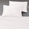 thumbnail image 5 of Modern Threads 6-Piece White Satin Sheet Set with Organizer Box, California King, 5 of 6