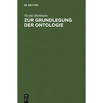 Zur Grundlegung Der Ontologie, (Hardcover)