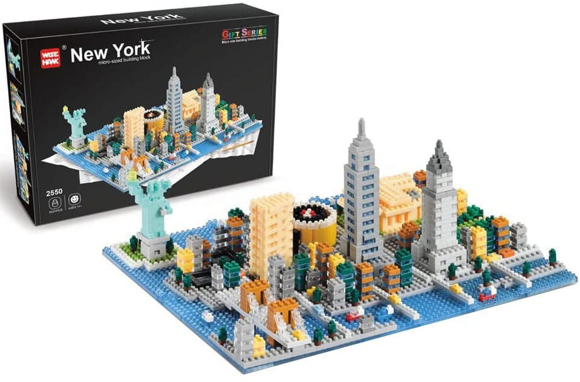 Building Blocks City Street View Building Block Model