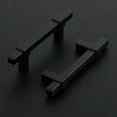 thumbnail image 2 of 30 Pack Black Cabinet Handles 3 Hole Center Cabinet Pulls Matte Black Drawer Pulls Cabinet Hardware Kitchen Handles For Cabinets, 2 of 8