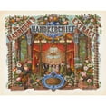 thumbnail image 2 of Alphonse Bigot 24x20 Black Ornate Framed Double Matted Museum Art Print Titled: Harrison's Handkerchief Extracts (1854), 2 of 5