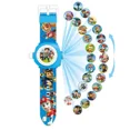 thumbnail image 3 of Juego de relojes de juguete para niños de Paw Patrol, relojes digitales con proyección 3D, juguete de cachorro de dibujos animados de la Patrulla Canina, Marshall, Skye, Chase, regalo para niños, 3 of 5