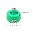 thumbnail image 2 of 1pc Chicken Breeding Heating Lamp Heater Fan Heat Light Heat Emitter (Green), 2 of 9