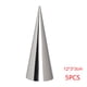 thumbnail image 1 of Advancent 5 / 12Pcs Tubo cónico Cono Moldes de rollo Crema de pan de cuerno Hacer molde Herramientas y accesorios para hornear plata 5 piezas 12*3*3 cm Advancent JJ19524-03B, 1 of 6