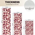 thumbnail image 4 of Pioneer Flower Floral Print Pattern Kitchen Rugs Sets Of 3,Kitchen Runner Rugs Non Skid Washable,Decorative Kitchen Floor Mats for Kitchen,Sink,Laundry,17"x30"+ 17"x47" + 17"x59", 4 of 6