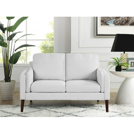 Lifestyle Solutions - Nerd Loveseat with Power and USB ports - Light Grey