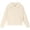 AB1360 Beige, variant on Tisuna Sweatshirts For Girls Child Cute Solid Color Half Zip Sweatshirts Teen And Youth Activewear Long Sleeve Tshirts Size 5-6 Years