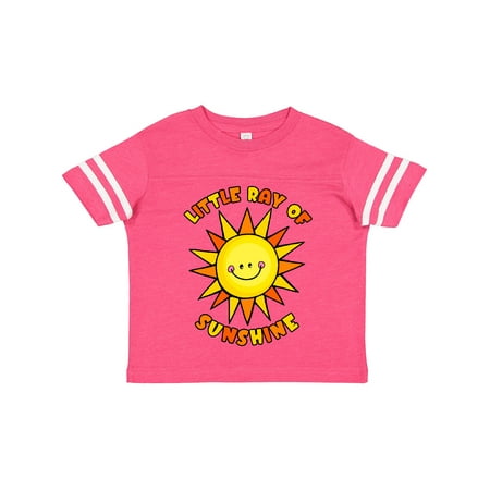 

Inktastic Little Ray of Sunshine Cute Smiling Yellow and Orange Sun Gift Toddler Boy or Toddler Girl T-Shirt