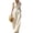 White, variant on Womens Sleeveless Wide Leg Jumpsuits, Elegant V Neck Front Zipper Long Rompers, Lightweight Loose Fit One Piece Outfits, S-2XL