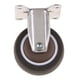 thumbnail image 2 of Rueda giratoria de goma resistente para muebles con ruedas, fija industrial 2 pulgadas, 2 of 7