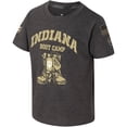 thumbnail image 2 of Toddler Colosseum Charcoal Indiana Hoosiers OHT Military Appreciation Boot Camp T-Shirt, 2 of 4