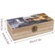 thumbnail image 2 of Pantera Negra Caja Organizadora de Madera Rústica - Caja Decorativa Multifuncional para Escritorio, Hogar, Oficina, Joyas y Manualidades, 2 of 6