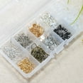 thumbnail image 3 of AMLESO 440Pieces Jewlery Earring Making Kit, Earring Backs Kit 3 Earring Findings, 3 of 8