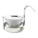 thumbnail image 3 of Colador de té giratorio, herramienta de cocina, acero inoxidable 304, accesorios portátiles para té. Plata, 3 of 8