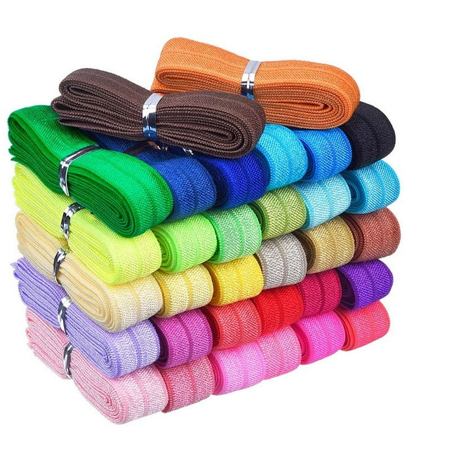 Élastique à Cheveux Brillant 32 Couleurs
