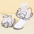 thumbnail image 2 of Girls Pearl Lace Ruffle Mid‑Calf Socks, Baby Toddler Princess Frilly Socks, Soft Cotton‑Blend Kids Dress Socks for Little Girls Party Daily Dress‑up, 2 of 6