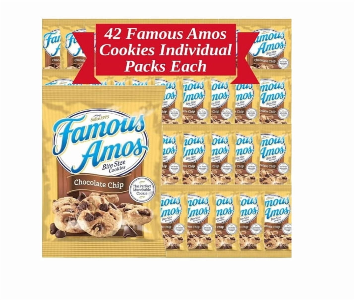 Famous Amos Chocolate Chip Cookies, 2 oz., 42 pk.