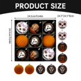 2pack LuClweCe Halloween Sale Hangs,Halloween Ornaments Shatterproof