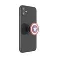 thumbnail image 3 of Empuñadura de teléfono PopSockets esmaltada con escudo de Capitán América, 3 of 7