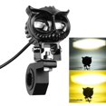thumbnail image 2 of 2022 Nuevo Estilo Búho Doble Perlas De Luz LED Faros Locomotora Motocicleta Focos Luces Auxiliares mini De Conducción Coche huangjie unisex, 2 of 2