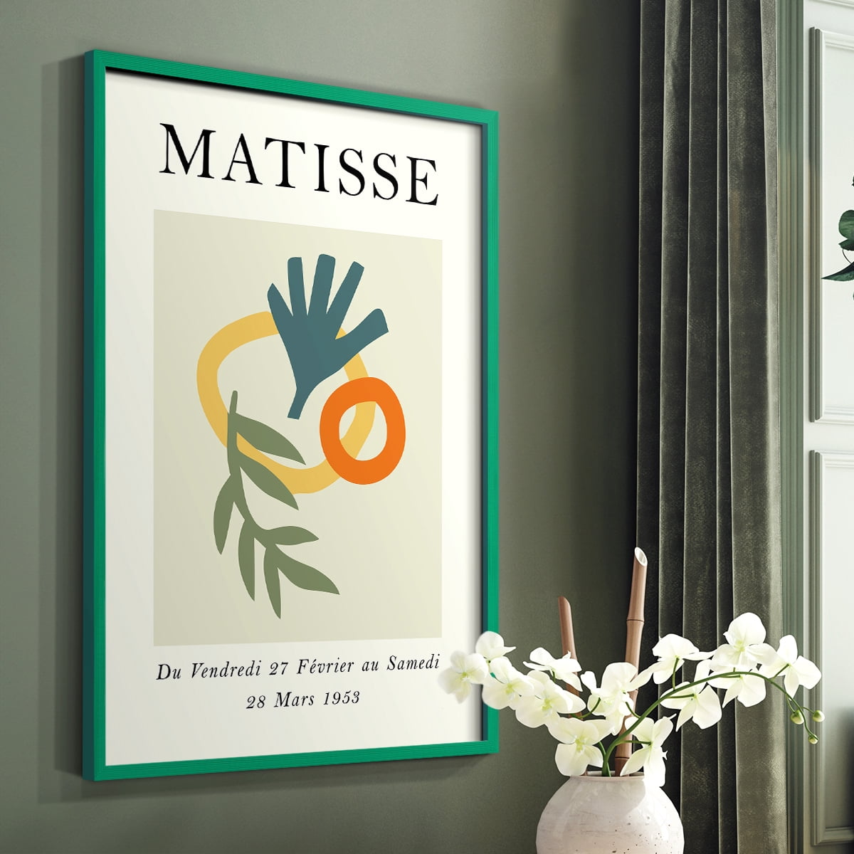 Matisse CCLXXX in Solid Wood 11 x 14 Framed Print