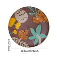 thumbnail image 2 of Hand Painted Ceramic Plate Great for Entertaining Guests or as A Thoughtful, 2 of 4