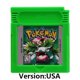 thumbnail image 3 of GBC series game cartridge,16-bit video game console card,blue,crystal,green,gold,red,silver,yellow,English for, 3 of 5