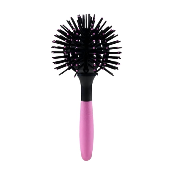 RAGUPEL 3D Bomb Curl Hair Brush, 360° Round Styling Hair Brush, Blow Drying Detangling Hairbrush 360 Degree Styling Hair Brush, for Thick Curly Hair Circle Hair Comb for Wet and Dry Hair