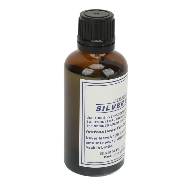 Solución De Plata De Ley, Solución Antigua De Plata De 50 Ml DIY Para Hacer Manualidades