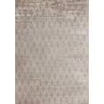 thumbnail image 1 of Ahgly Company Machine Washable Indoor Rectangle Industrial Modern Rose Pink Area Rugs, 7' x 10', 1 of 7