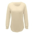 thumbnail image 4 of WEAIXIMIUNG Robe Chandail en Molleton Femme Grande Taille Mode Hiver Couleur Unie Manches Longues Base, 4 of 5
