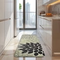 thumbnail image 4 of Gray Floral and Petal Pattern Kitchen Rug Mat,Kitchen Runner Rugs Non Skid Washable,Decorative Kitchen Floor Mats for Kitchen,Sink,Laundry,17"x47.2", 4 of 7