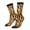 2 Black-1, variant on Zebra Print Adult Socks for Men & Women,Calf Socks, Ankle Socks,Boots Socks,Breathable Casual Sock,Unisex Crew Socks