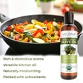 thumbnail image 5 of Velona USDA Certified Organic Olive Oil - 4 Fl Oz | 100% Pure and Natural Carrier Oil | Extra Virgin, Unrefined, Cold Pressed | Cooking, Dressing, Face, Hair, Body & Skin Care, 5 of 6