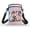 2026 Football Festival Art, variant on with Crossbody Strap Cell Phone Purse for Daily Use Travel, Polyester with Zipper Crossbody Bag, Cherry Blossom Running Horse