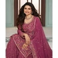 thumbnail image 5 of Stylish Women's Wear Pakistani Palazzo Dress Indian Designer Shalwar Kameez Suits ( Pink, XS - 36 ), 5 of 6