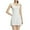 White, variant on ZQUUVOU Women's Sports Tennis Dress Square Neck Dresses For Athletic Sports Workout Black