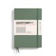 thumbnail image 1 of Cuaderno LEUCHTTURM1917 A5 mediano tapa dura 251 páginas color oliva, 1 of 5