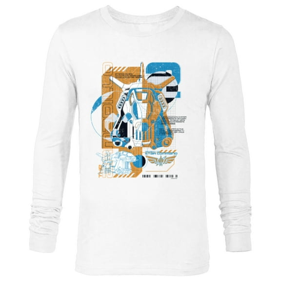 Disney Pixar Lightyear Armadillo Property of Star Command - Long Sleeve T-Shirt for Men - Customized-White