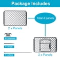 thumbnail image 5 of Vibrant Life 4-Panel Plastic Playpen for Dogs, Dark Gray, 24", 5 of 8