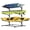 black 3layer, variant on Kayak Storage Rack Freestanding Organizer for Canoe Paddle Board Surfboard Skis 4layer black