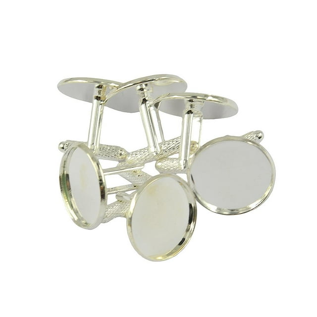 Gemelos Vintage Zulema 6 piezas Bandeja Vacía 20 mm en blanco