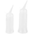 thumbnail image 1 of OULII 3Pack Shampoo Container for Adults Home Use Hair Dyeing 11.8x2.2x2.2in Curved Translucent Applicator, 1 of 7