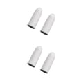 thumbnail image 3 of Sidaley 1 par de guantes antideslizantes reutilizables para juegos en las yemas de los dedos, fundas antiarañazos sensibles a la absorción de juegos Blanco 2piezas, 3 of 5