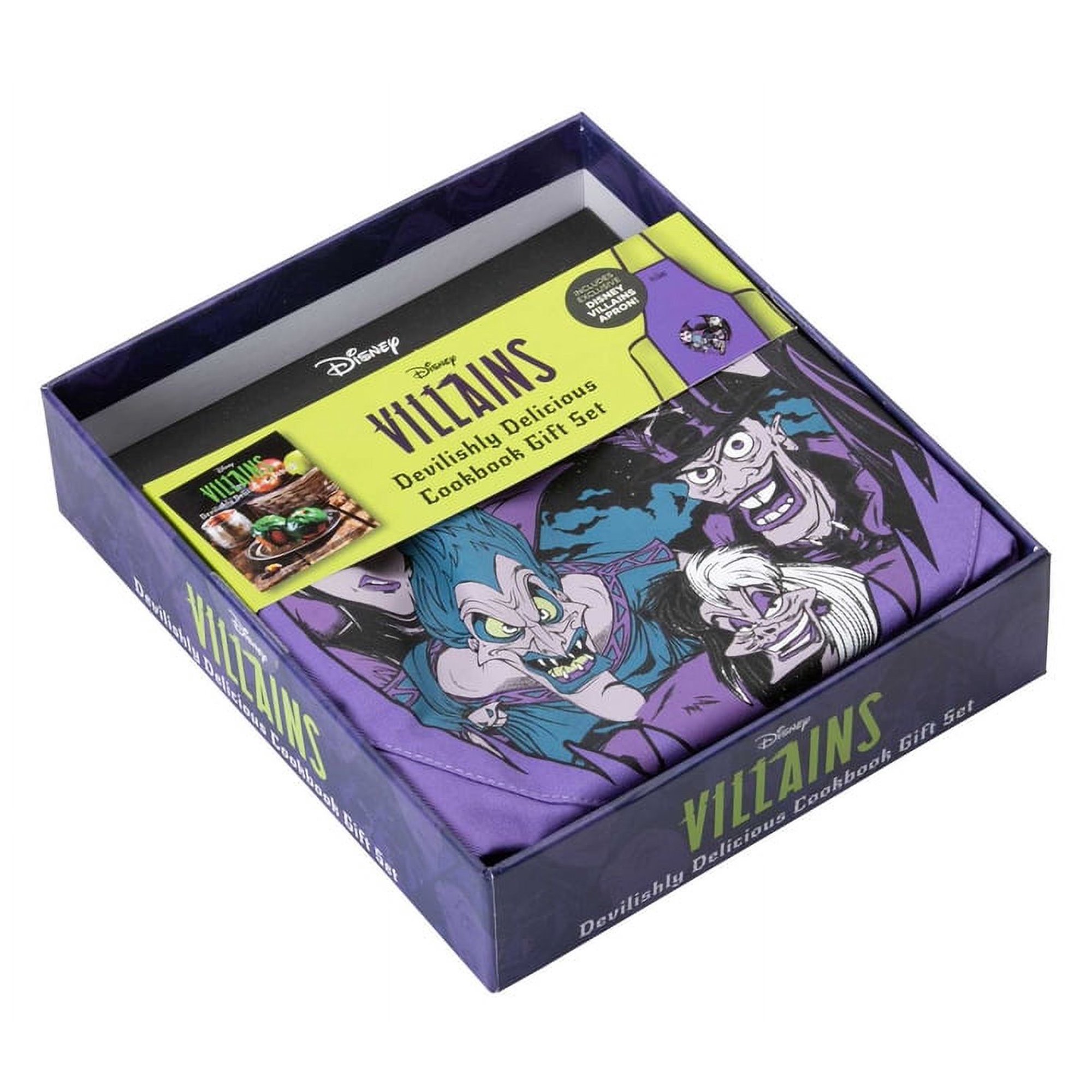 Disney Villains Disney Villains: Devilishly Delicious Cookbook Gift Set, (Paperback)