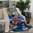 Dragon Ball Throw Blanket Super Soft Warm Blankets Use in Bed, Living