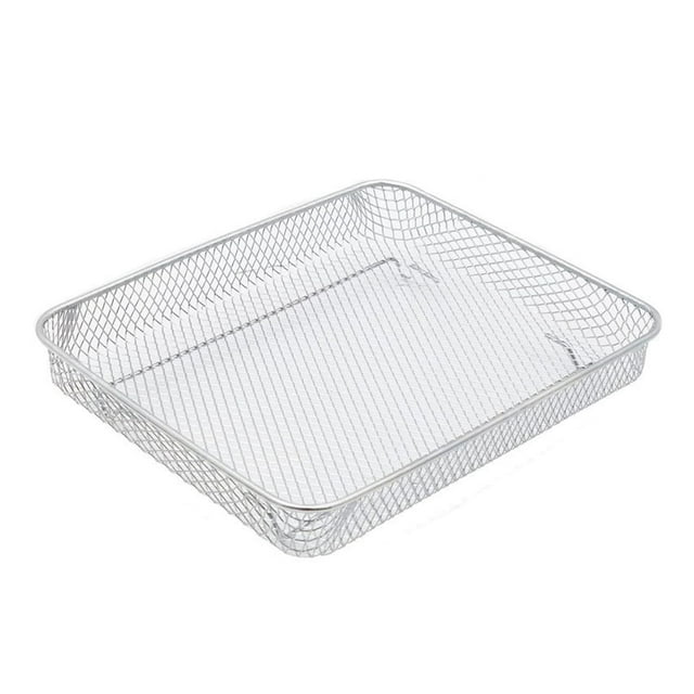 Air Fryer Basket For Nuwave Bravo XL Replacement Baking Trays Mesh Air Fryer Oven Rack Air Fryer Rack Accessories Stainless Steel Air Fryer Kitchen Appliance Accessories
