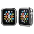thumbnail image 2 of 40mm Case, Silver Flexible TPU Form-Fit Cover [with Metallic Electroplated Finish] for iWatch 4 (40mm), 2 of 7