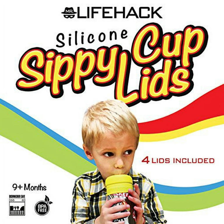 Soft Silicone Straw Sippy Lids With Leak Proof Straw And Hole For Baby Cup  And Milk Travel Mug With Straw BPA Free From Henryk, $15.48